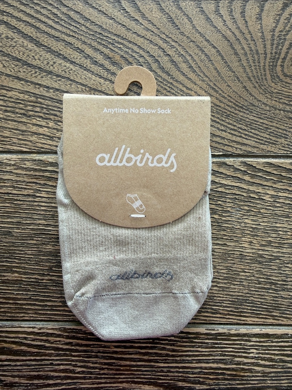 allbirds Anytime No-Show Socks — Light Beige Size US 5-7 Women’s